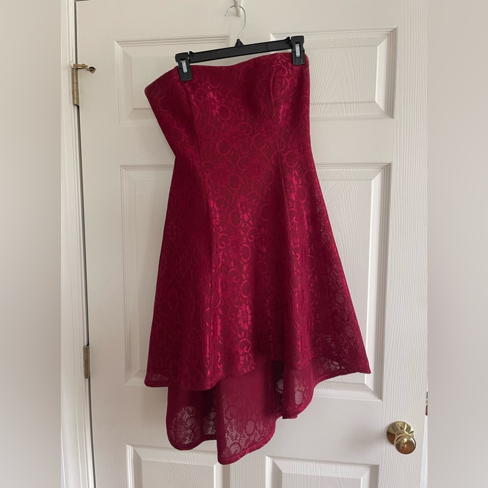Red dress